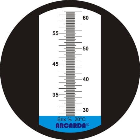 Refraktometer Brix 28-62%